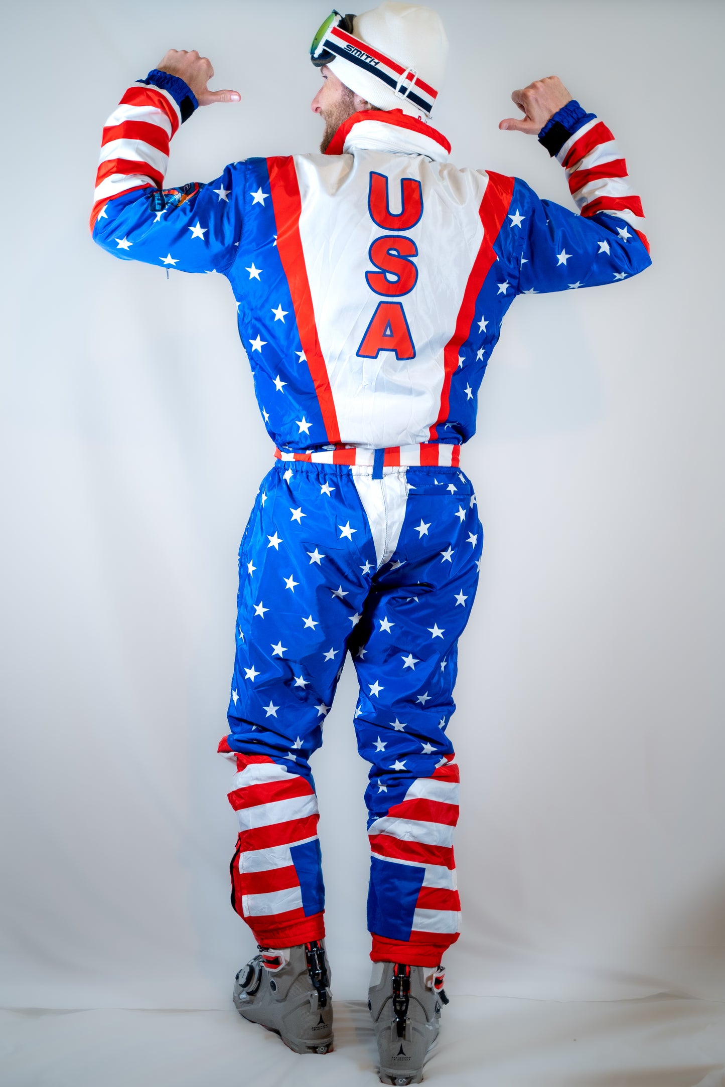 The Powder Patriot - Men's Retro Winter Snow Suit