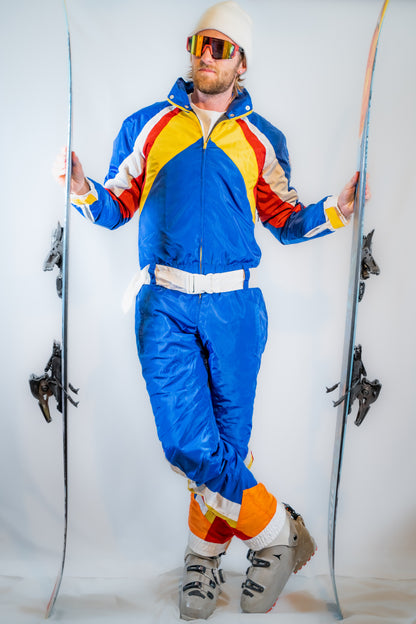 The Subzero Hero - Men's Retro Winter Snow Suit