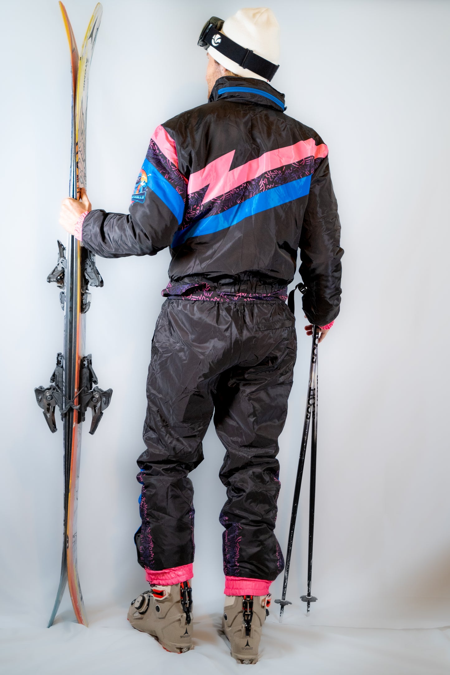 The Lightning McKing- Men's Retro Winter Snow Suit