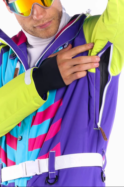 The Shred Zeppelin - Men's Retro Winter Snow Suit