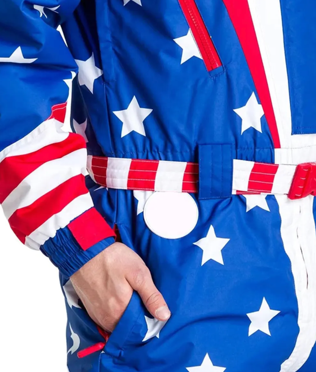 The Powder Patriot - Men's Retro Winter Snow Suit