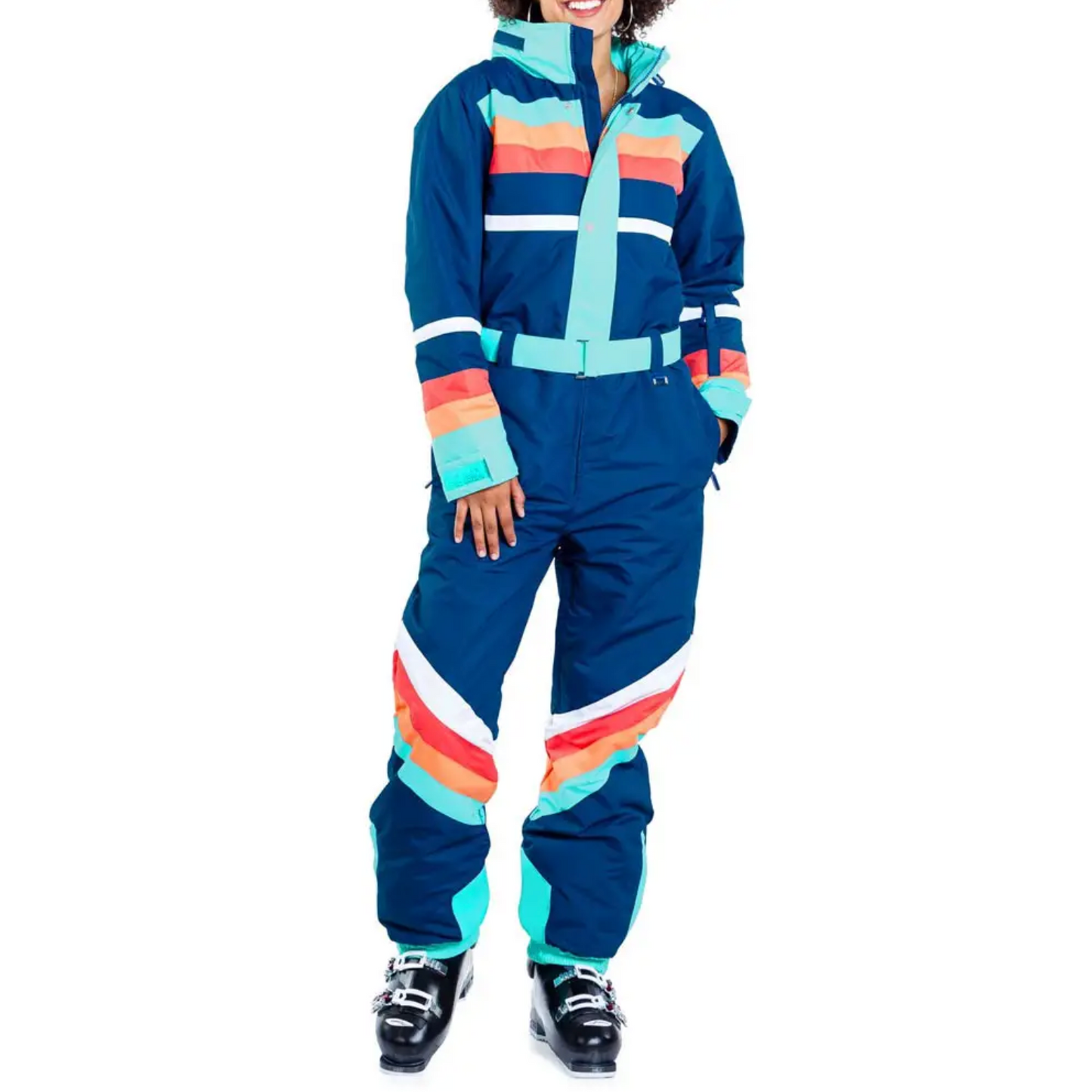 The Powder Princess - Women's Retro Winter Snow Suit